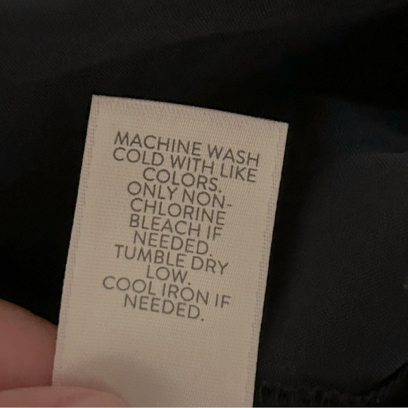 NWT J Jill navy blue cropped modal blend pants capris size M office coastal - Picture 14 of 14